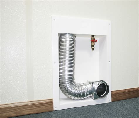 dryer vent electric box|best recessed dryer vent box.